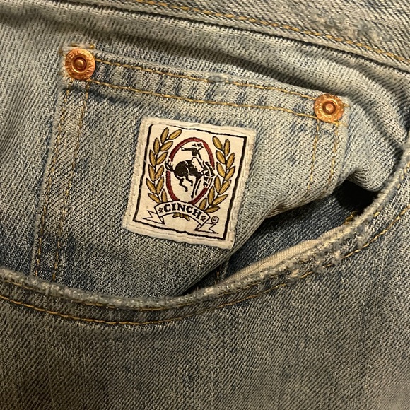 Cinch Men's Light Blue Straight Jeans - Picture 3 of 7